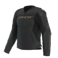 Dainese RACING 5 sportovní kožená bunda černá/zlatá vel.52